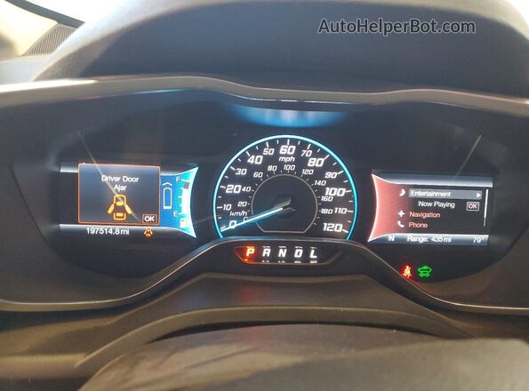 1FADP5BUXGL120414 2016 FORD C-MAX Белый Вид щитка приборов