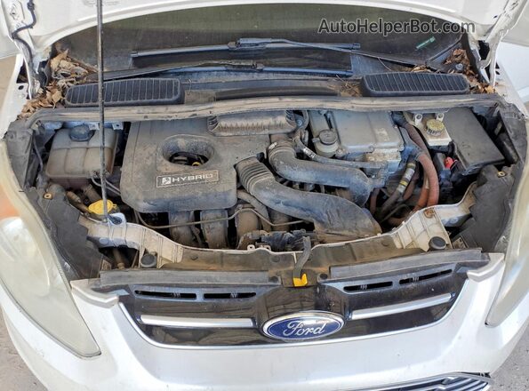 1FADP5BUXGL120414 2016 FORD C-MAX Белый Вид задней части салона