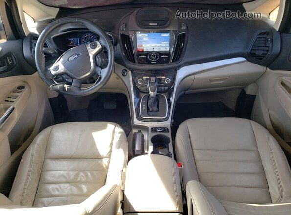 1FADP5CU4GL102036 2016 FORD C-MAX Blue Widok deski rozdzielczej