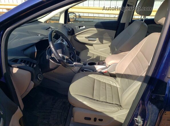 1FADP5CU4GL102036 2016 FORD C-MAX Blue Widok wnętrza z przodu