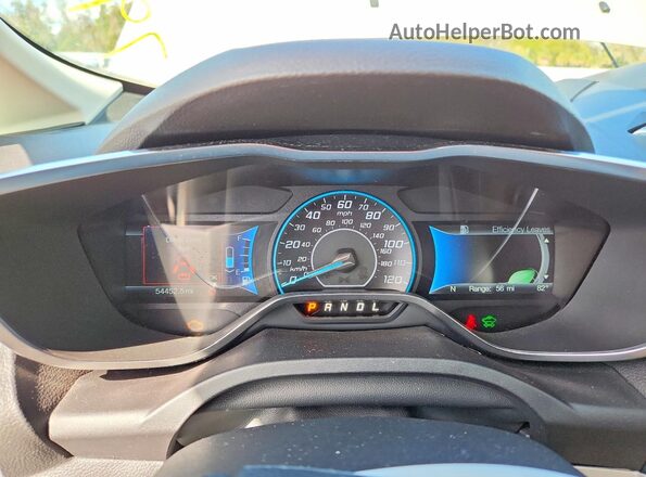 1FADP5CU5GL104491 2016 FORD C-MAX Cream Widok zestawu wskaźników