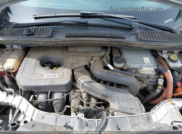 1FADP5CU5GL106838 2016 FORD C-MAX ENERGI Серебряный Вид сзади
