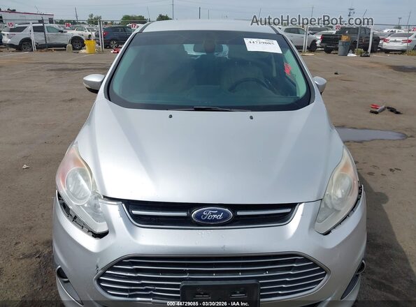 1FADP5CU5GL106838 2016 FORD C-MAX ENERGI Серебряный Вид щитка приборов