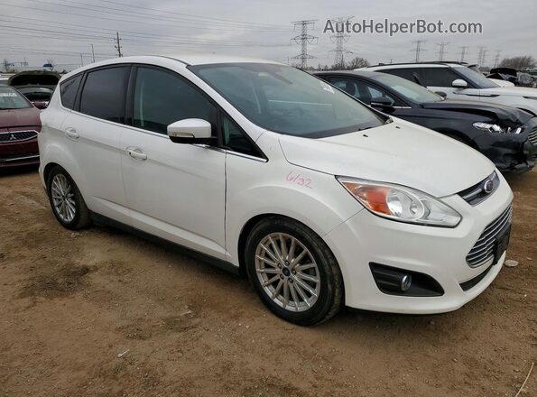 1FADP5CU6GL114995 2016 FORD C-MAX Белый Передняя правая четверть