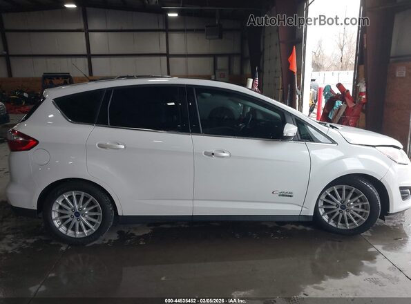 1FADP5CU7GL113516 2016 FORD C-MAX ENERGI White Widok zestawu wskaźników