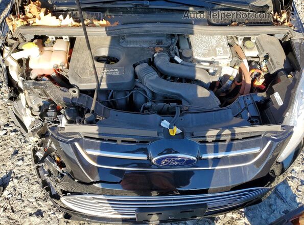 1FADP5CU8GL104467 2016 FORD C-MAX Black Vista del compartimento del motor