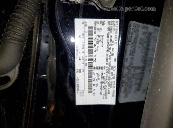 1FADP5CU8GL118384 2016 FORD C-MAX Black Widok komory silnika