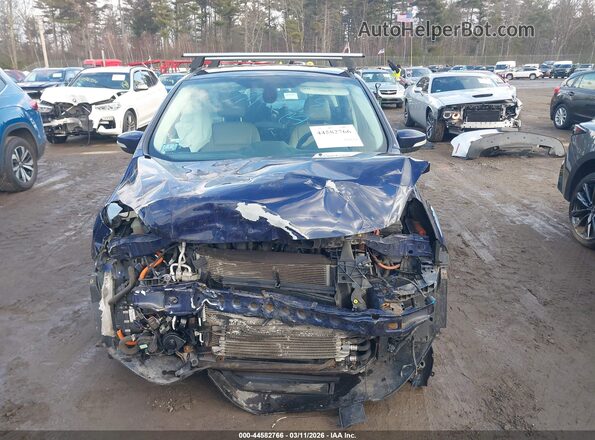 1FADP5CUXGL102753 2016 FORD C-MAX ENERGI Синий Вид щитка приборов