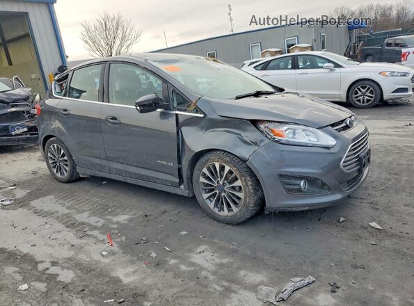 1FADP5DU6HL100143 2017 FORD C-MAX Угольный Передняя правая четверть