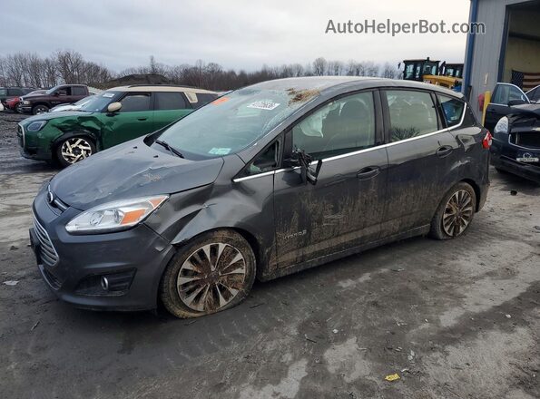 1FADP5DU6HL100143 2017 FORD C-MAX Угольный Передняя левая четверть