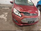 2017 Ford C-max Hybrid Titanium Red vin: 1FADP5DUXHL117141