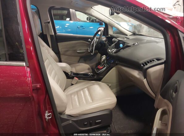 1FADP5DUXHL117141 2017 FORD C-MAX HYBRID Red Vista interior delantera