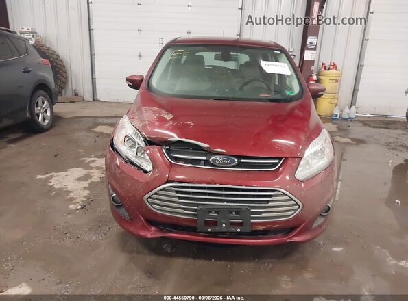 1FADP5DUXHL117141 2017 FORD C-MAX HYBRID Red Vista interior trasera