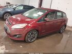 2017 Ford C-max Hybrid Titanium Red vin: 1FADP5DUXHL117141