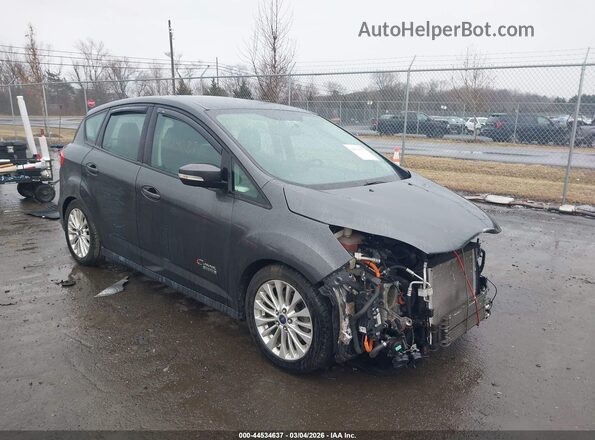 1FADP5EU0HL107488 2017 FORD C-MAX ENERGI Gray Передня права чверть