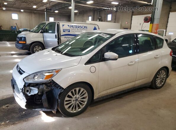 1FADP5EU7HL107939 2017 FORD C-MAX Белый Передняя левая четверть