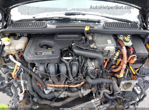 1FADP5FU6HL103265 2017 FORD C-MAX ENERGI Черный Вид сзади