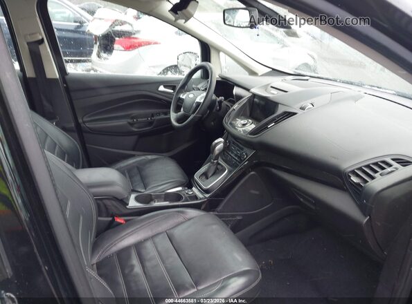 1FADP5FU6HL103265 2017 FORD C-MAX ENERGI Черный Вид салона спереди
