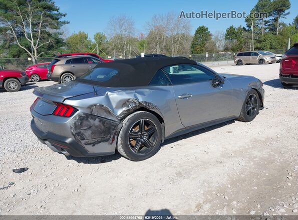 1FAGP8UH9R5139946 2024 FORD MUSTANG Серебряный Задняя правая четверть