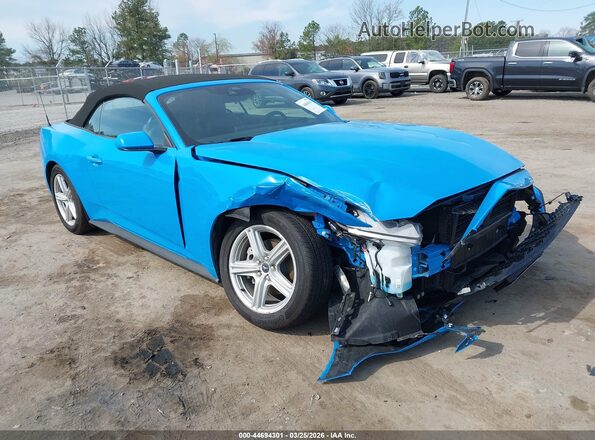 1FAGP8UH9T5109448 2026 FORD MUSTANG Blue Przód prawy