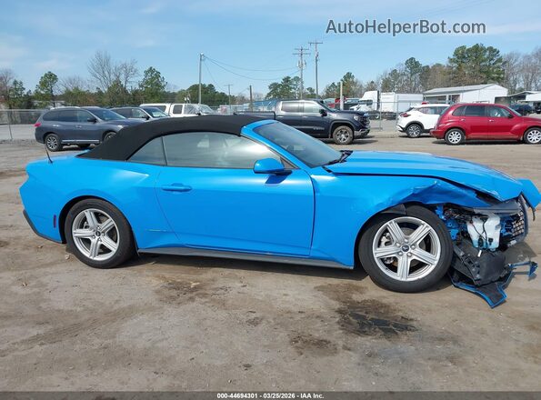 1FAGP8UH9T5109448 2026 FORD MUSTANG Blue Widok wnętrza z tyłu
