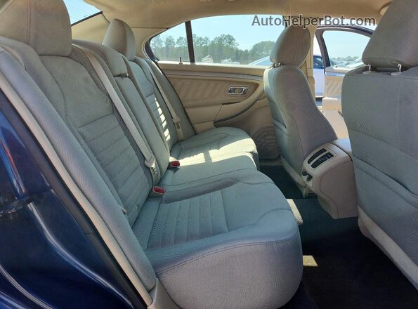 1FAHP2D80HG126264 2017 FORD TAURUS Синий Вид задних сидений