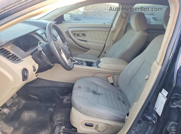 1FAHP2D89GG121952 2016 FORD TAURUS Черный Вид салона спереди