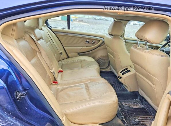 1FAHP2E8XGG107539 2016 FORD TAURUS Синий Вид задних сидений