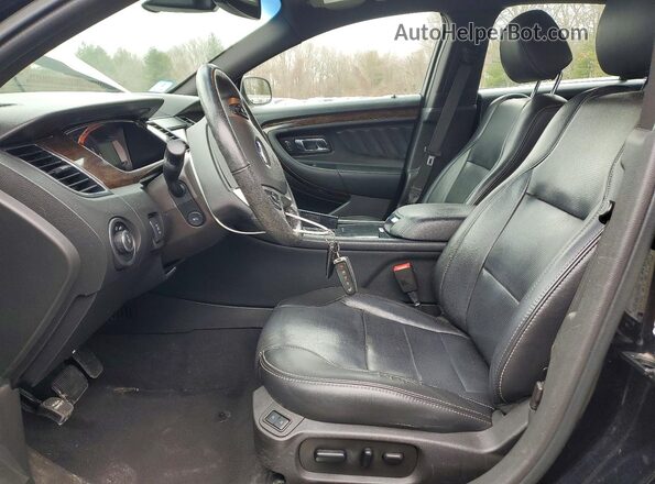1FAHP2F83KG101413 2019 FORD TAURUS Black Widok wnętrza z przodu
