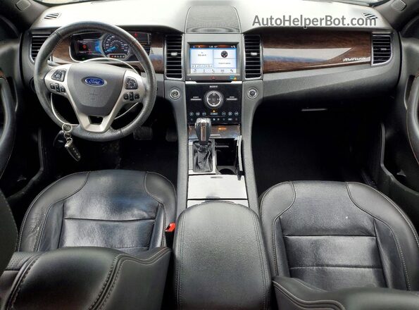 1FAHP2F83KG101413 2019 FORD TAURUS Black Widok deski rozdzielczej