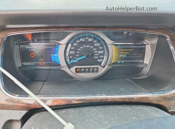 1FAHP2F84GG155908 2016 FORD TAURUS Белый Вид щитка приборов