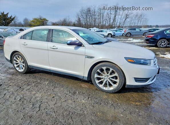1FAHP2F84GG155908 2016 FORD TAURUS Белый Передняя правая четверть