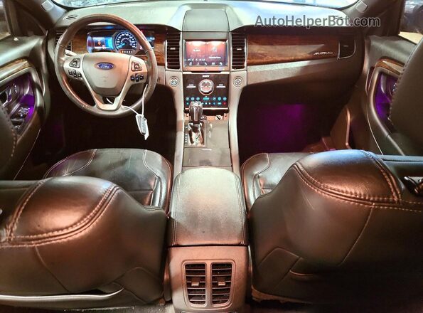 1FAHP2F87JG102174 2018 FORD TAURUS Серебряный Вид панели приборов