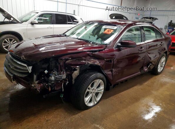 1FAHP2H87KG100715 2019 FORD TAURUS Бордовый Передняя левая четверть