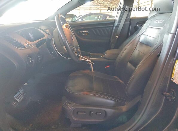 1FAHP2KT8GG146350 2016 FORD TAURUS Угольный Вид салона спереди