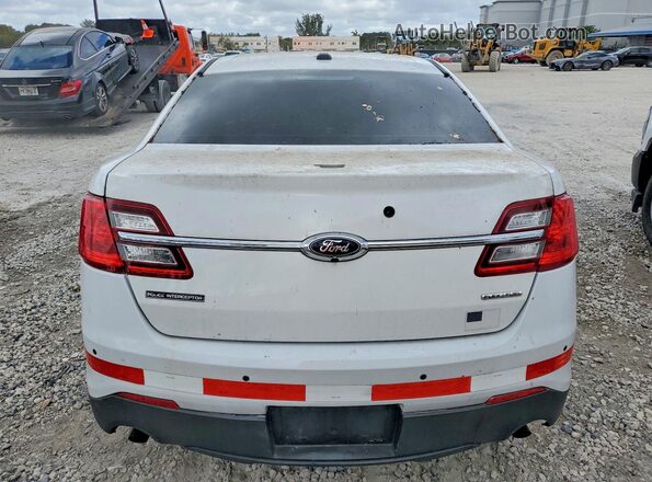 1FAHP2L89GG126490 2016 FORD TAURUS Белый Вид сзади