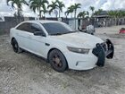 2016 Ford Taurus Police Interceptor Белый vin: 1FAHP2L89GG126490