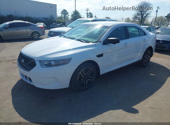1FAHP2MT7KG103530 2019 FORD POLICE INTERCEPTOR White Front left