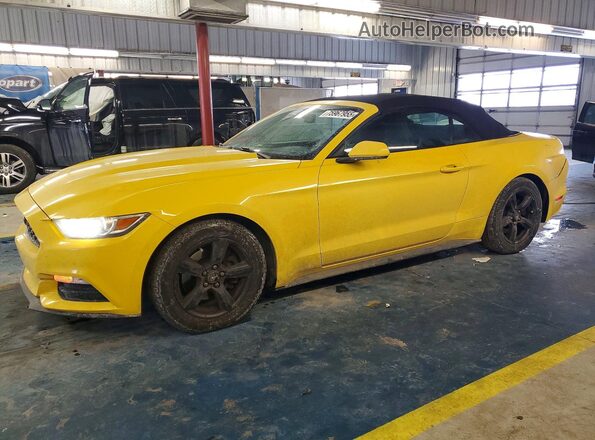 1FATP8EM5G5304219 2016 FORD MUSTANG Золотой Передняя левая четверть