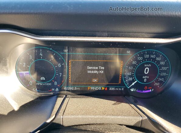 1FATP8FF1K5100493 2019 FORD MUSTANG Blue Սարքավորումների վահանակի տեսք