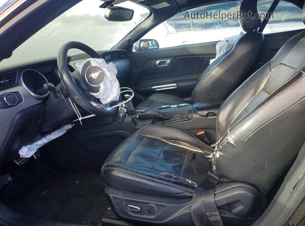 1FATP8FF1K5104706 2019 FORD MUSTANG Black Vista interior delantera