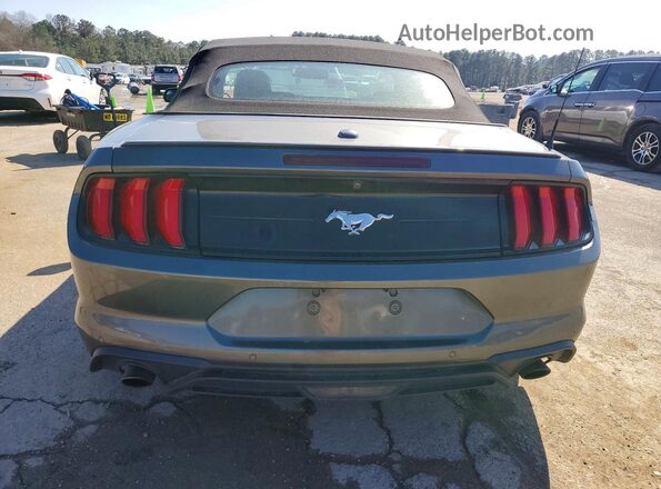 1FATP8UH0L5137833 2020 FORD MUSTANG Серый Вид сзади