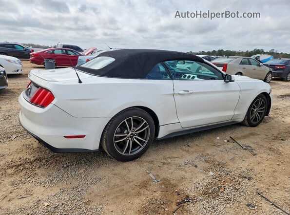 1FATP8UH1H5204592 2017 FORD MUSTANG Белый Задняя правая четверть