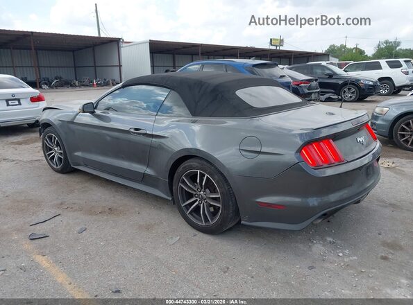 1FATP8UH1H5295265 2017 FORD MUSTANG Серый Задняя левая четверть