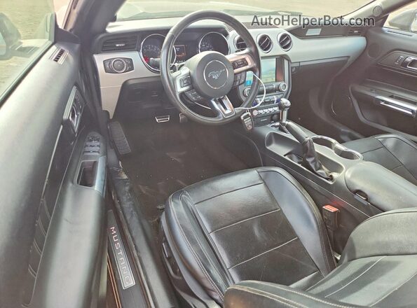 1FATP8UH2G5243383 2016 FORD MUSTANG Серый Вид панели приборов