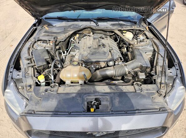 1FATP8UH2G5243383 2016 FORD MUSTANG Серый Вид задней части салона