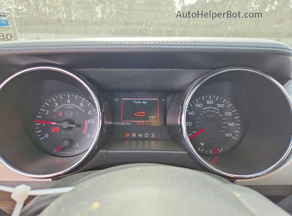 1FATP8UH2G5243383 2016 FORD MUSTANG Серый Вид щитка приборов