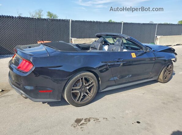1FATP8UH2M5111509 2021 FORD MUSTANG Black Задня права чверть