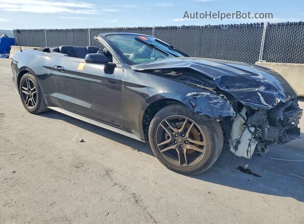 1FATP8UH2M5111509 2021 FORD MUSTANG Black Передня права чверть