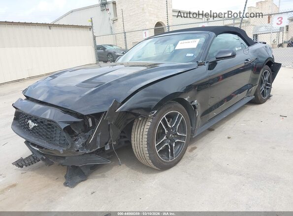 1FATP8UH2P5110588 2023 FORD MUSTANG Черный Передняя левая четверть